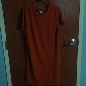 Burnt Orange Dress